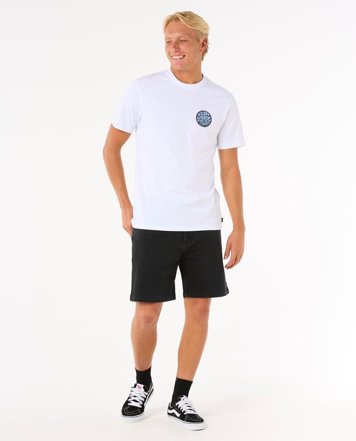 Rip Curl Herren Wettie Passage Icon T-Shirt Wettie Passage Icon T-Shirt S Weiss 251, S Weiss 251