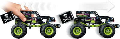 Lego Set - Lego Technic Monstertruck Monster Jam Grave Digger 42118 + Polybag Volvo Radlader 30433