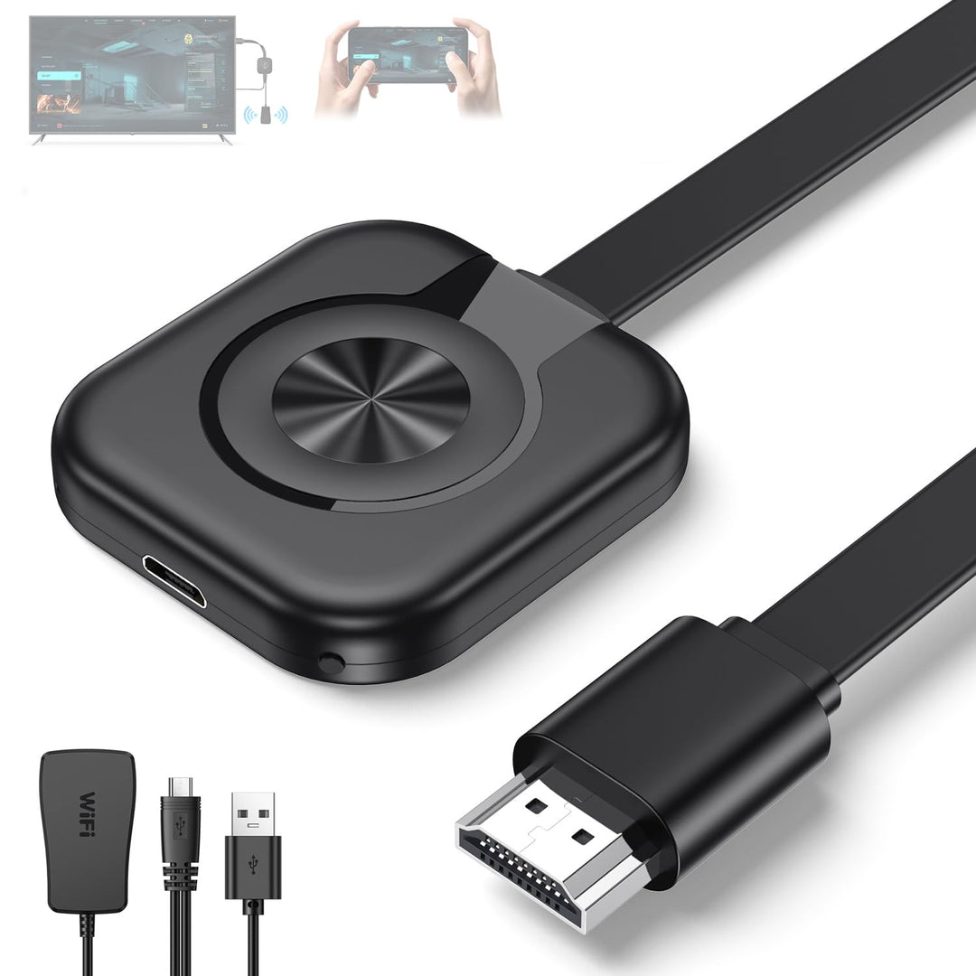 Wireless HDMI Adapter,4K Wireless HDMI Dongle,Miracast Display Dongle,Kabellos HiFi Display Adapter