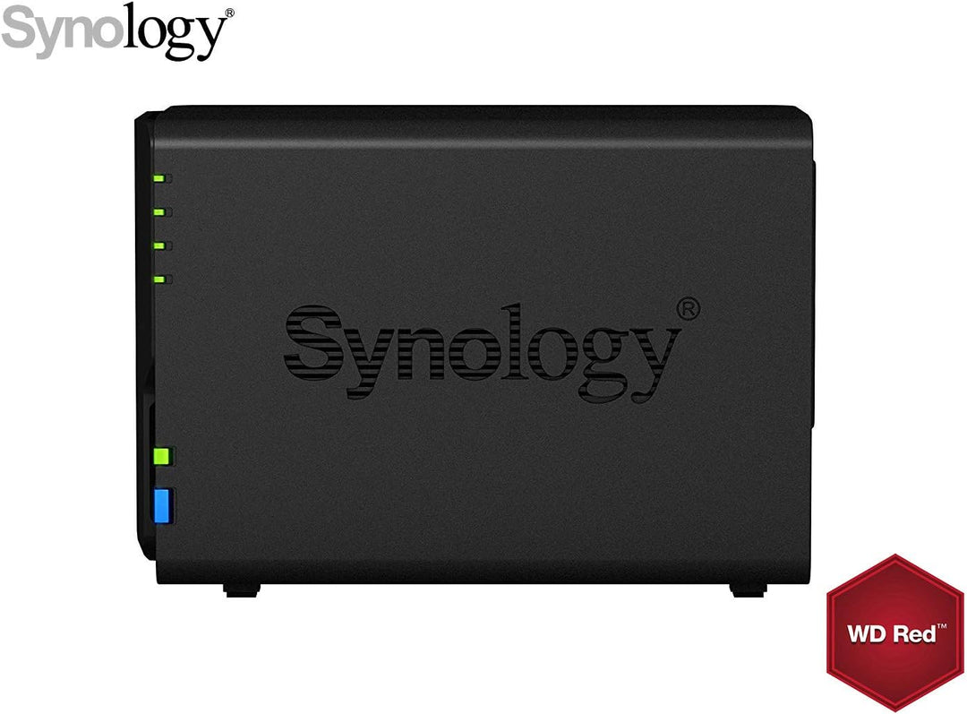 Synology DS218 NAS 6To (2X 3To) WD REDSynology DS218 NAS 6To (2X 3To) WD RED, DS218/2G/6T-WDRED, Sch