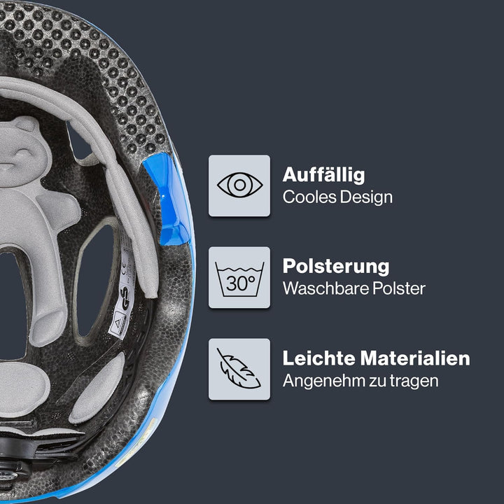 uvex oyo style - leichter Fahrradhelm für Kinder - individuelle Grössenanpassung - erweiterbar mit L