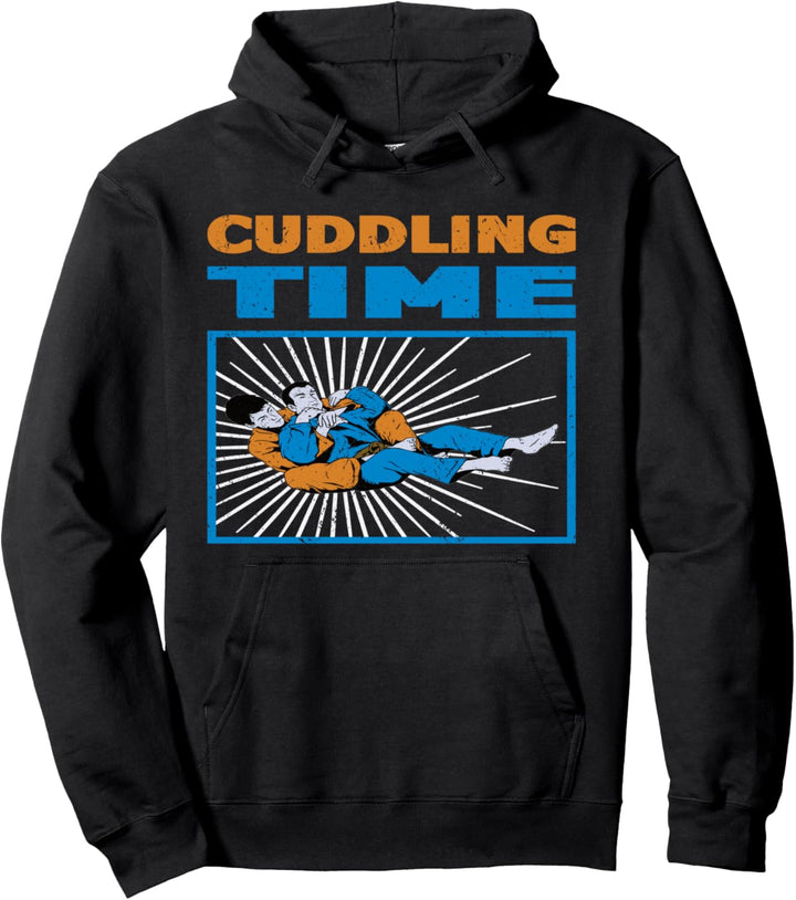 Jiujitsu Kuschelzeit Jujutsu Zubehör für Training Pullover Hoodie
