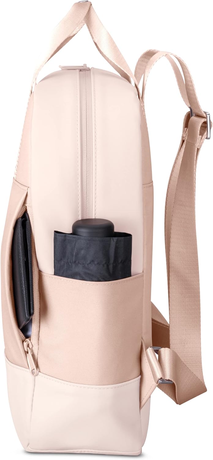 Johnny Urban Rucksack Damen Elegant Rosa - Jona Medium - Moderner Laptop Tagesrucksack Klein für Uni