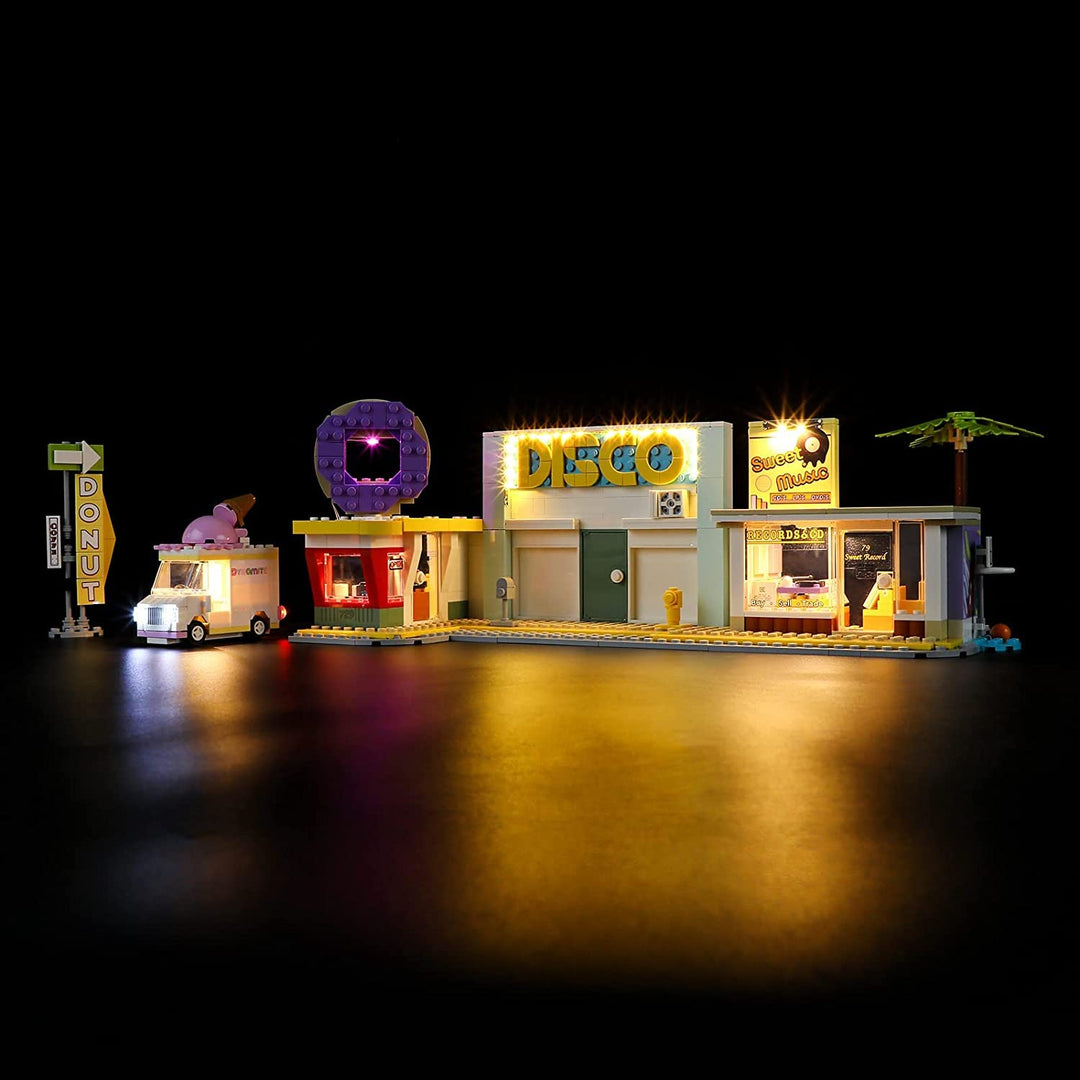 GEAMENT LED Licht-Set Kompatibel mit Lego BTS Dynamite - Beleuchtungsset für Ideas 21339 (Lego Set N