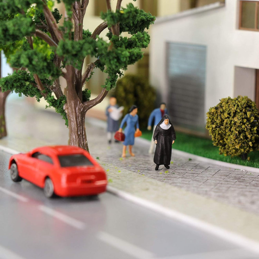 Evemodel Spur H0 1:87 Sitzende Stehende Figuren Personen Modellbausatz Passagiere (60Stk)
