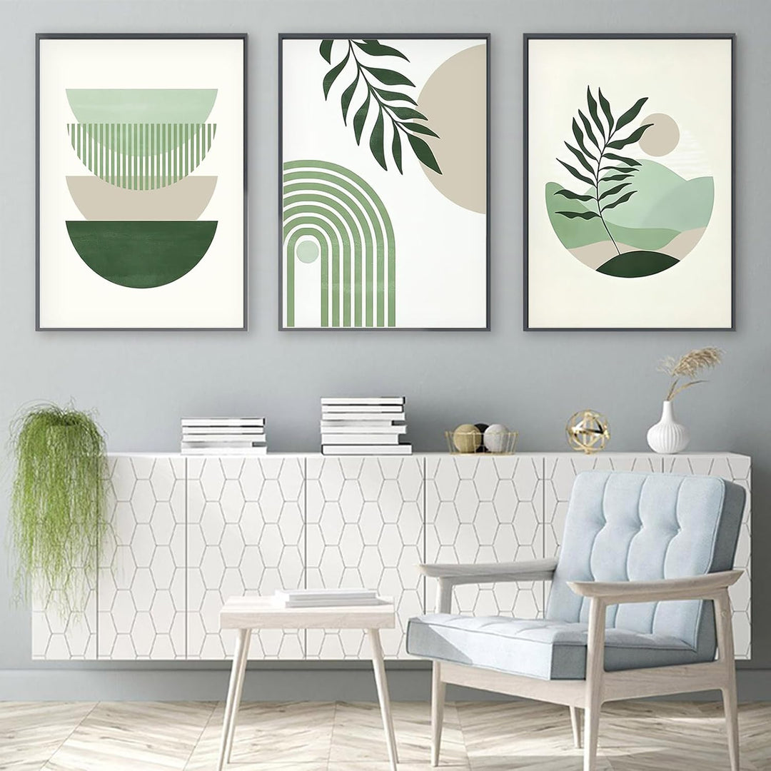 LXTOPN 3er Bohemian Poster Set, Moderne Wandbilder Poster für Wohnzimmer Schlafzimmer Deko, ohne Rah