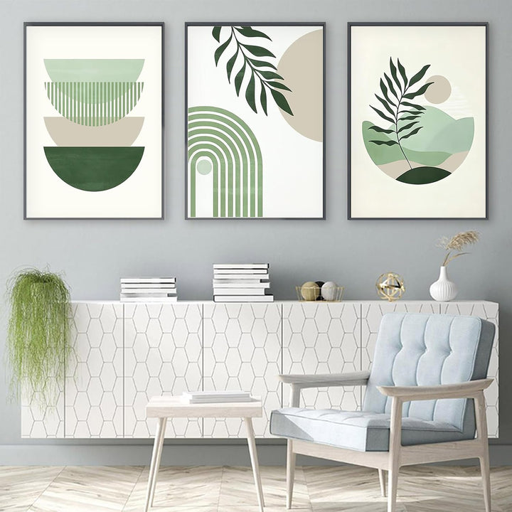 LXTOPN 3er Bohemian Poster Set, Moderne Wandbilder Poster für Wohnzimmer Schlafzimmer Deko, ohne Rah
