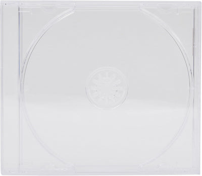 DragonTrading® CD-/DVD-Hüllen, transparent, Profi-Qualität, 10 Stück