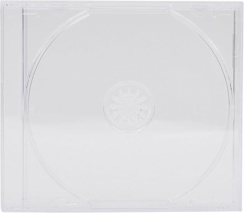 DragonTrading® CD-/DVD-Hüllen, transparent, Profi-Qualität, 10 Stück