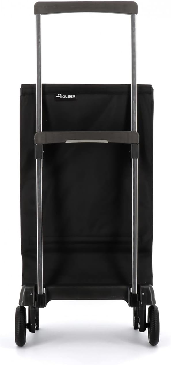Rolser 40094 Einkaufsrollwagen Plegamatic schwarz, Schwarz