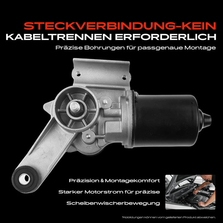 Frankberg 1x Wischermotor Vorne Kompatibel mit Murano I Z50 2.5L 3.5L SUV 2003-2008 Replace# 28810CA