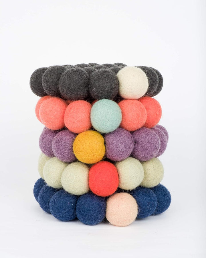 myfelt Topfuntersetzer Big One - Frida - Violett, Ø 20 cm, Violett