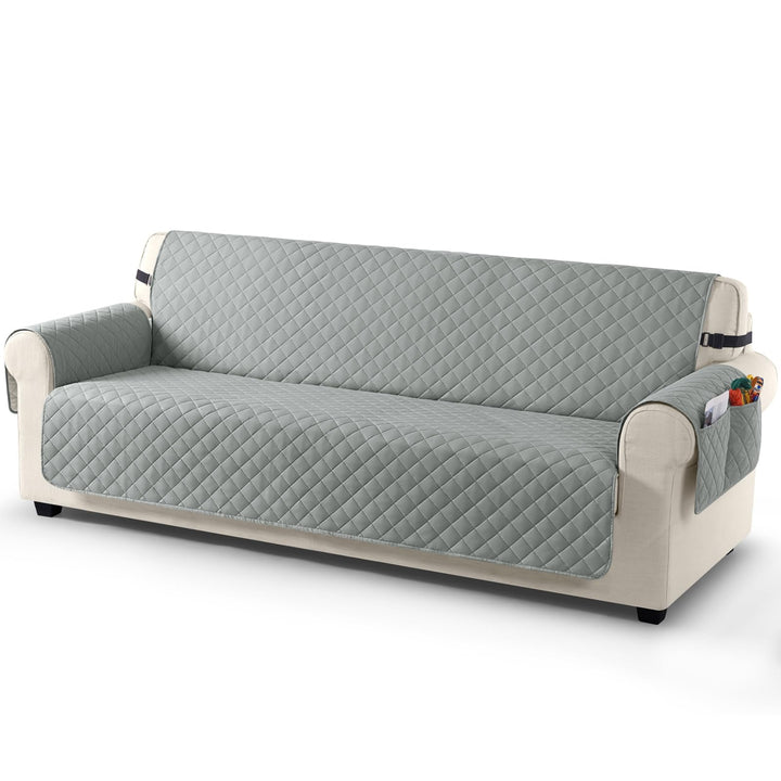 TAOCOCO Sofa Überzug, Sofabezug Wasserdicht Mit Gummiband，Wohnzimmer Anti-Rutsch Gepolsterter Sofasc