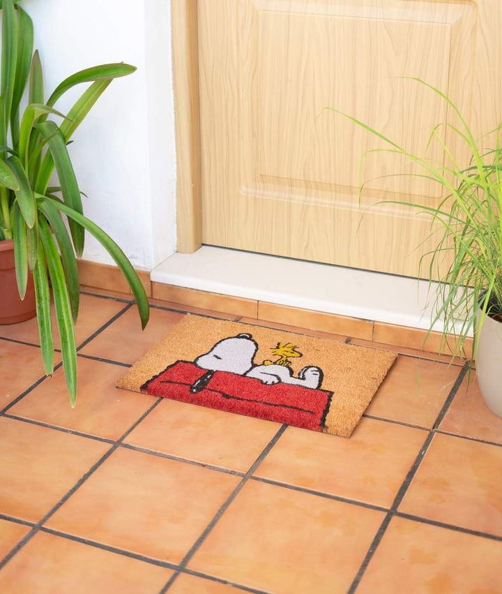 Grupo Erik Kokosmatte Fussmatte Peanuts Snoopy Schmutzfangmatte 40x60 cm - Peanuts Snoopy Geschenke