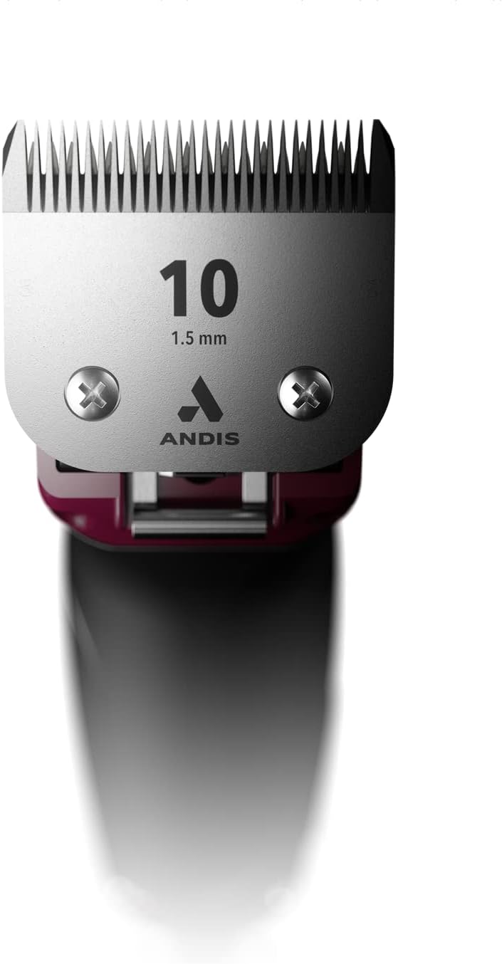 Andis 68530 Excel Professional 5-Gang-Schermaschinen-Set, abnehmbare Klinge, Tier-/Hundepflege, Rota