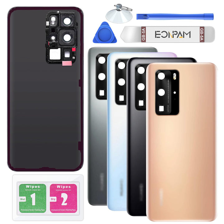 Akkudeckel für Huawei P40 Pro ELS-NX9/N04/N00 Gold | Backcover Original Qualität Rückseite Akkudecke