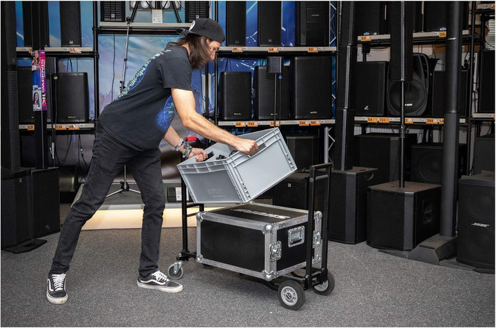 Stagecaptain SCS-60 MKII Sherpa Transportwagen - Sackkarre - Höhe: 89 cm, Länge: 63 bis 94 - Belastb