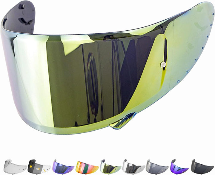 Everalo Kompatibel mit Shoei Nxr Visier - Ryd - X Spirit 3 - Z7 - Rf1200 - X14 - Cwr 1 - Cwr f - Hel