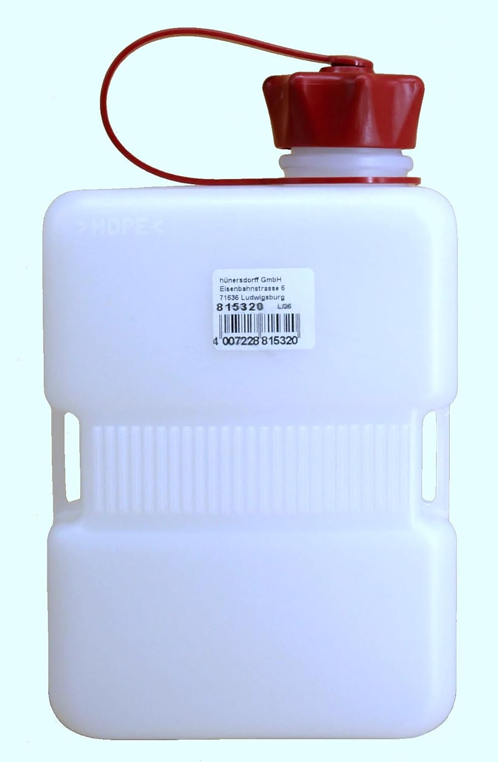 FuelFriend®-PLUS CLEAR 1,0 Liter - Klein-Benzinkanister Mini-Reservekanister