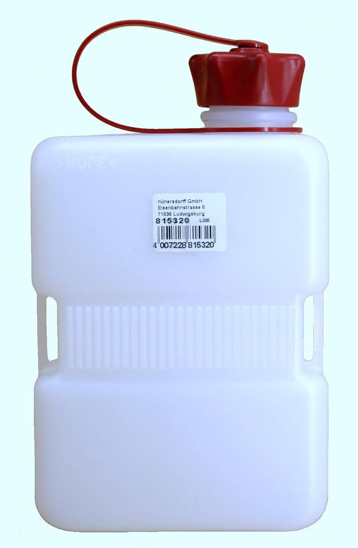 FuelFriend®-PLUS CLEAR 1,0 Liter - Klein-Benzinkanister Mini-Reservekanister
