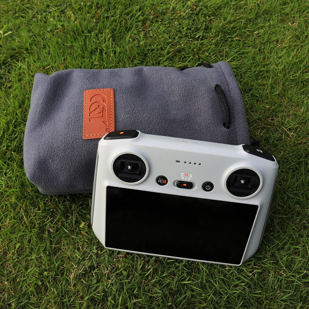 Gdraco Mini3 Tragetasche Kompakter Case Flanell-Tasche Drohnenzubehör 2 Taschen + 1 Propellerhalter,