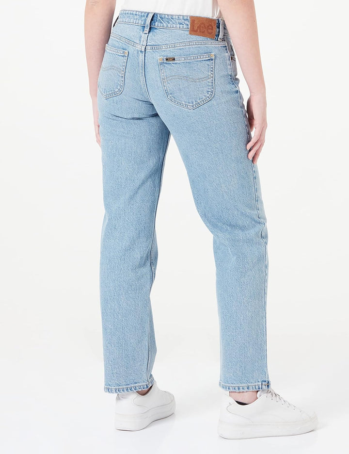 Lee Damen Low Rise Jane Jeans 27W / 33L Stone, 27W / 33L Stone