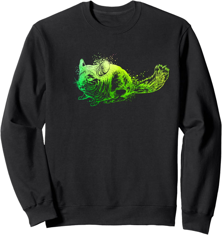 Farbenfroher Chinchilla Sweatshirt