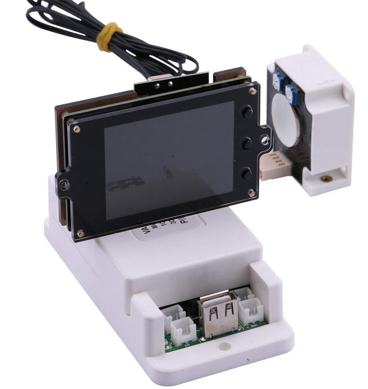 DollaTek 2,4" LCD-Spannung Ampere Leistung Watt Coulomb Kapazität Zeitzähler Temperaturprüfer Detekt