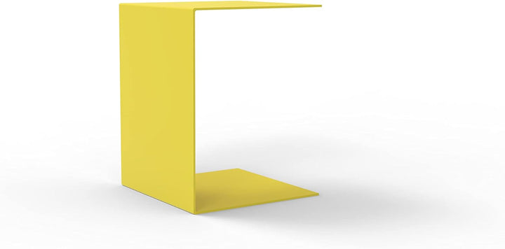 Beistelltisch | Couchtisch | Sofatisch | Metall | 35 x 35 x 45 cm | gelb | Indoor & Outdoor | Made i