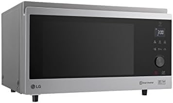 LG Electronics MJ 3965 ACS Mikrowelle / 54.4 cm/Garprogramme mit Gewichtsautomatik/schwarz mit Edels