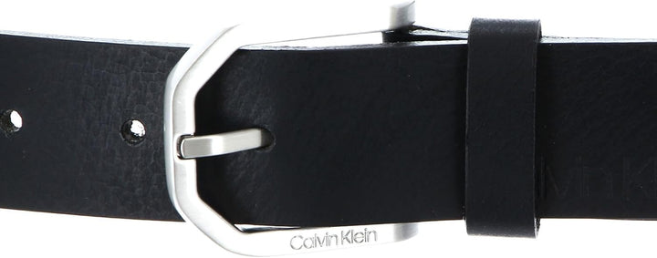 Calvin Klein Essential Plus Faceted 35MM Belt W80 Black