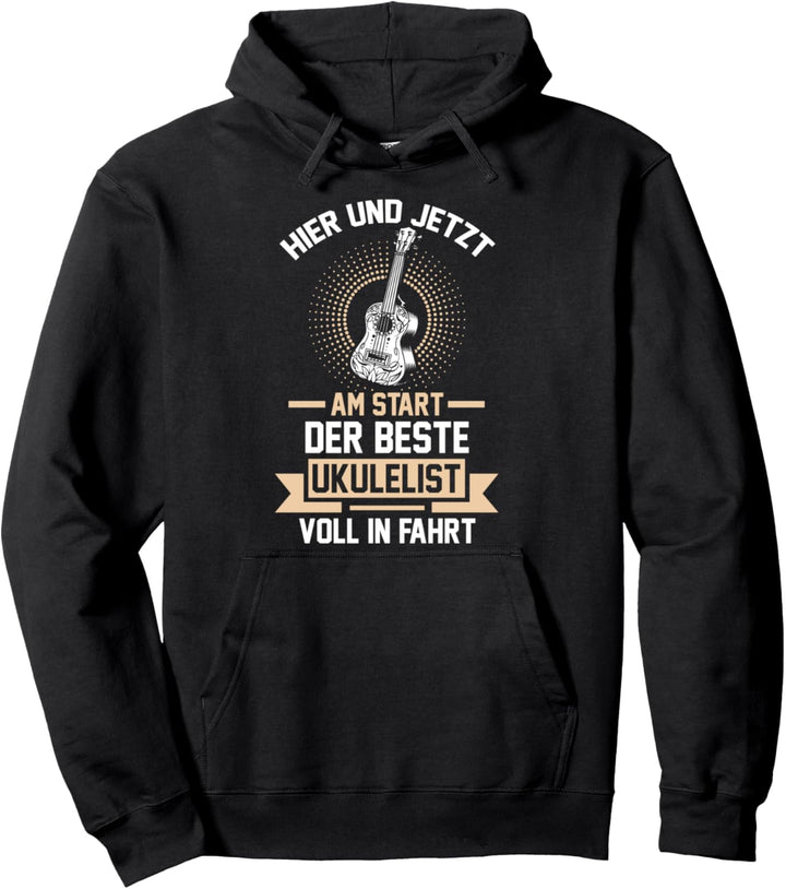 Ukulele Gitarre Hawaii Ukulelenspieler Ukulelist Pullover Hoodie