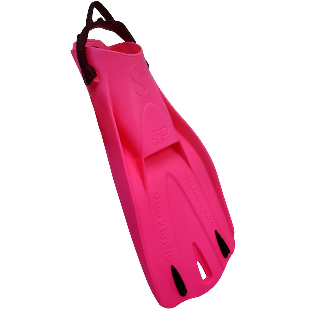 SCUBAPRO GO Sport Geräteflosse Fersenbandflosse Pink M, Pink M