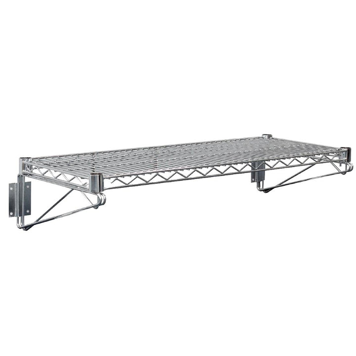 Vogue Draht-Wandregal für Küche/Gastronomie, 1220 x 360 mm, Stauraum, montiertes Regal 1220 x 360mm.
