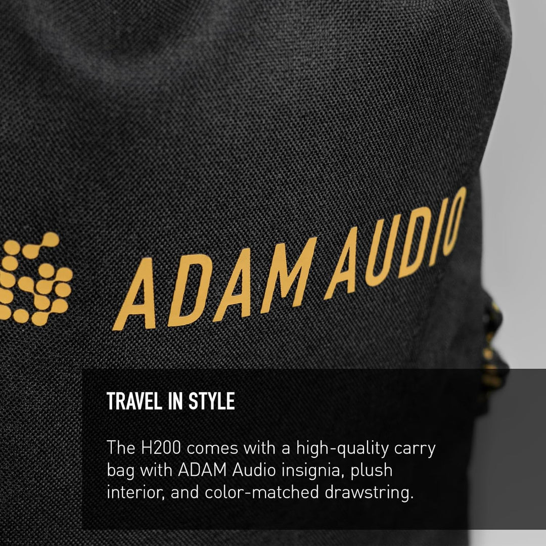 ADAM Audio H200: Geschlossene Studiokopfhörer mit mitgelieferter Software zur Klangoptimierung und S