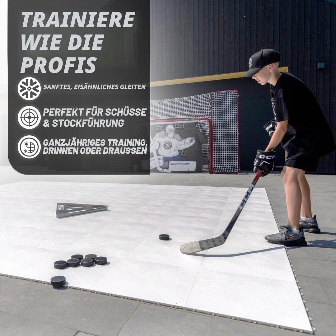 Better Hockey Extreme Dryland Flooring Tiles 10-Pack - Grösse 2 m² Hockey Fliesen