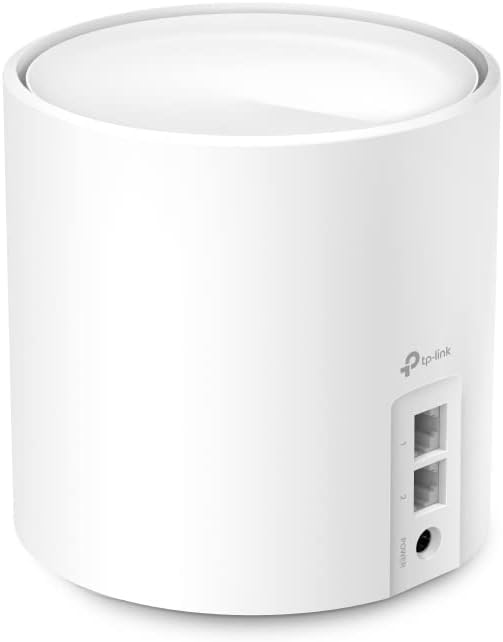 TP-Link Deco X60 Mesh WLAN Set (2 Pack), Wi-Fi 6 AX5400 Dual Band Router &amp; Repeater, 2x Gigabit Port