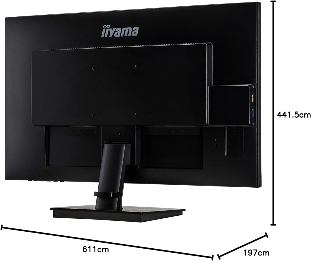 iiyama XU2792QSU-B1 27' IPS LCD with Slim Bezel, 5ms, WQHD 2560x1440, FreeSync, 350 cd/m² Brightness