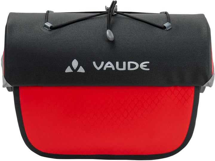 VAUDE Fahrrad Lenkertasche Aqua Box, 6 Liter Volumen, wasserdicht verschweisst Einheitsgrösse Red, E