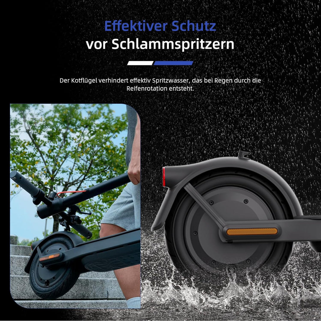 ulip Hinterer Kotflügel Electric Scooter Xiaomi Elite Hinterer Kotflügel Ersatz Kompatibel für Xiaom