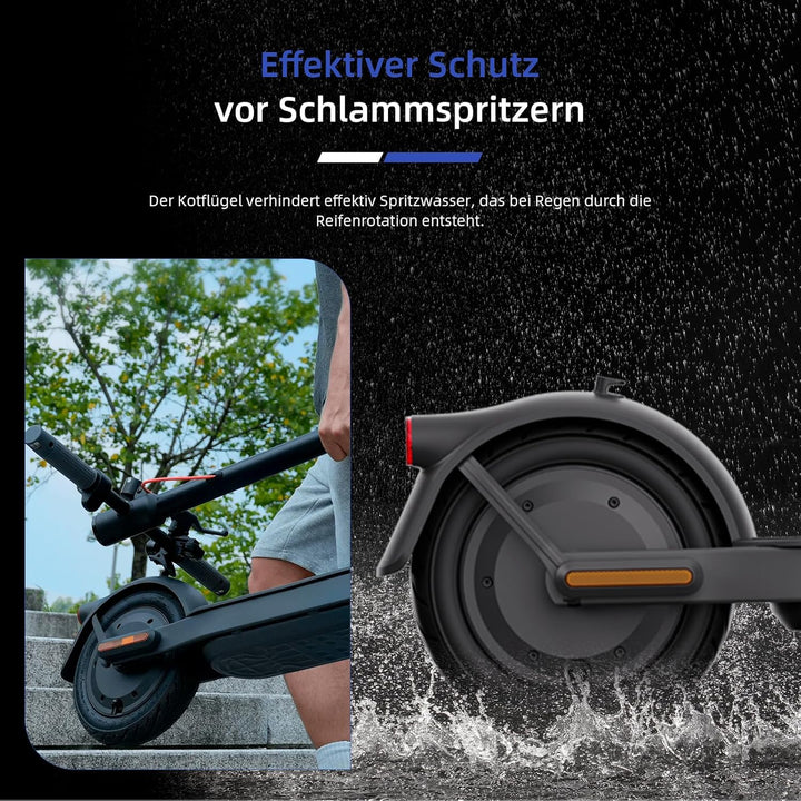 ulip Hinterer Kotflügel Electric Scooter Xiaomi Elite Hinterer Kotflügel Ersatz Kompatibel für Xiaom