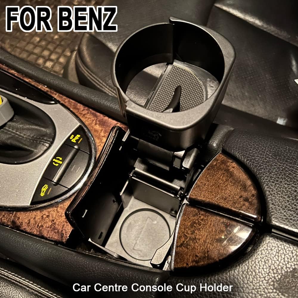 Auto-Getränkehalter für die Mittelkonsole, Getränkehalter für Mercedes Benz E-Klasse W211 S211 CLS C