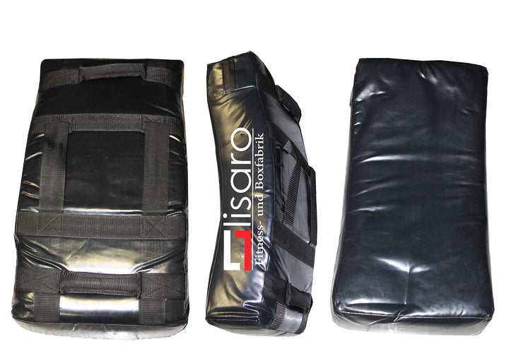 Lisaro Kick Schlagschild für Thai- und Kickboxen/Kick schlagpolster 60cm schwarz