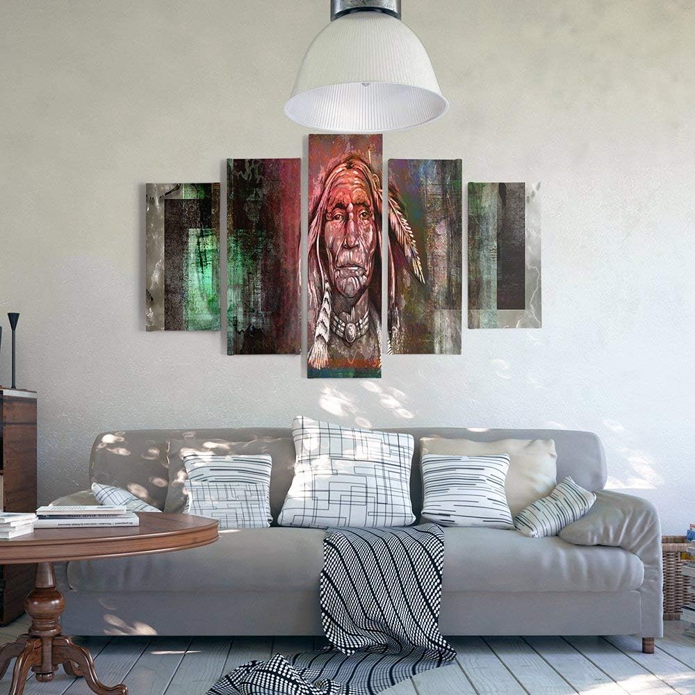 Feeby. Wandbild - 5 Teile - Deko Bilder, gedrucktes Bild, Deco Panel, Foto, Kunstdrucke, 5-Teilig, T