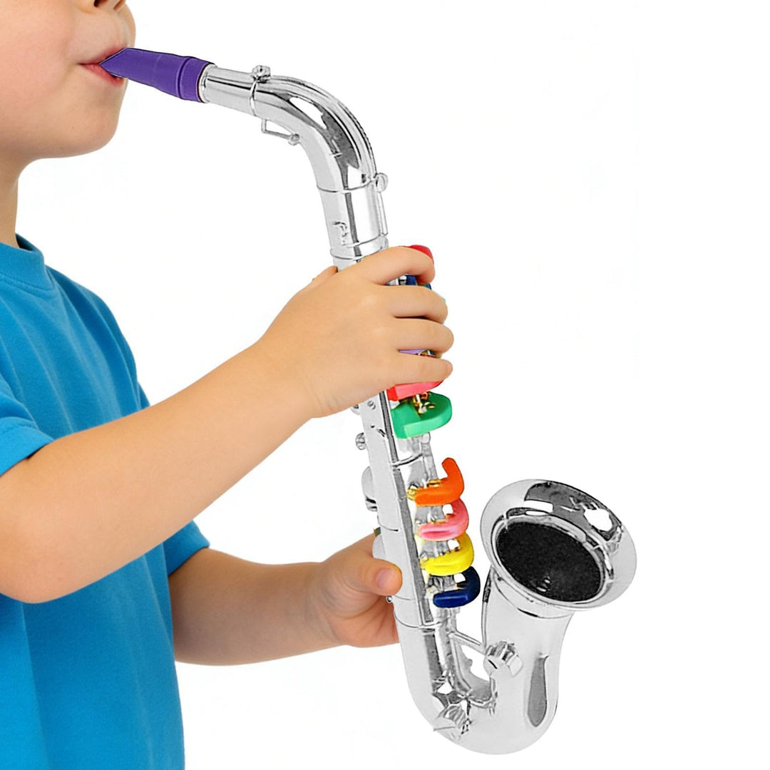 Saxophon-Spielzeug in voller Grösse – Lernspielzeug, Musikinstrument für Kinder, lustiges Musikinstr