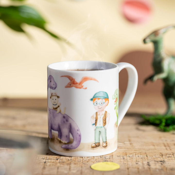 LEONARDO HOME Bambini Avventura Kinder Geschirr-Set 3-teilig - Kinder-Geschirr aus Porzellan - Spülm