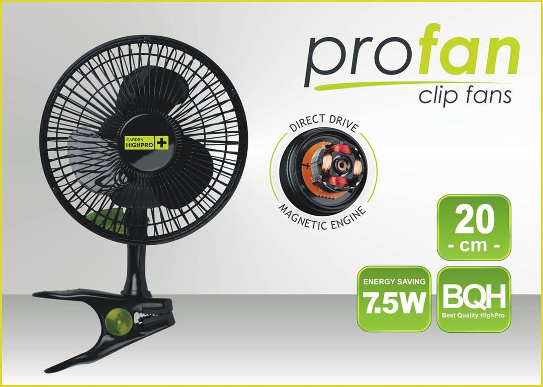 Garden Highpro Clip ProFan Ø 20 cm 12 Watt