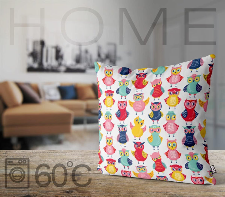 VOID Eulen Party Kissenbezug Kissenhülle Sofakissen Kissen Deko Outdoor-Kissen Dekokissen, Kissen Gr