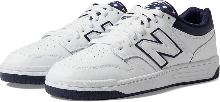 New Balance Bb480 Herren Sneaker 37 EU White Navy, 37 EU White Navy