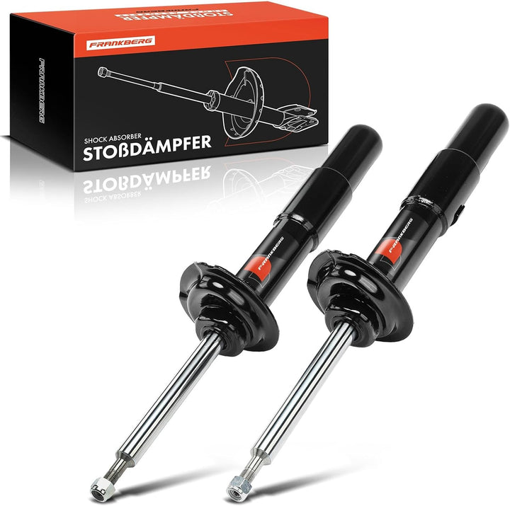 Frankberg 2x Stossdämpfer Vorne Links Rechts Kompatibel mit 5er Touring E61 520 523 525 530 535 545